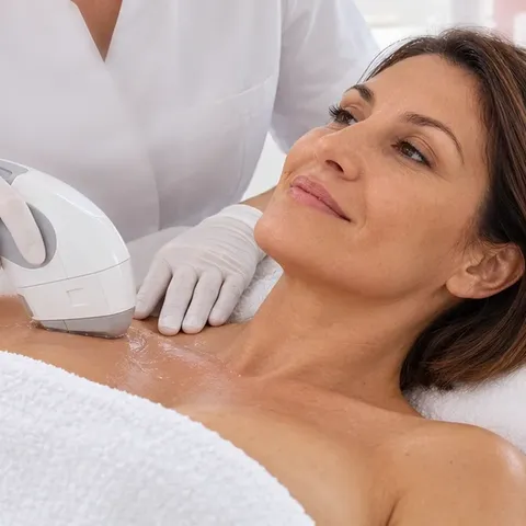 HIFU Genius — décolleté — Centre Esthétique EstheMed à Nice