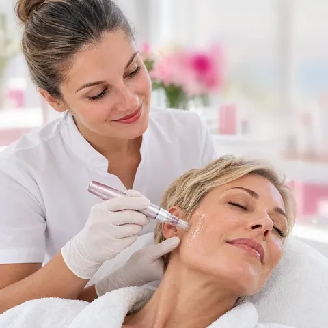 Nanoneedling visage et cou — Centre Esthétique EstheMed à Nice