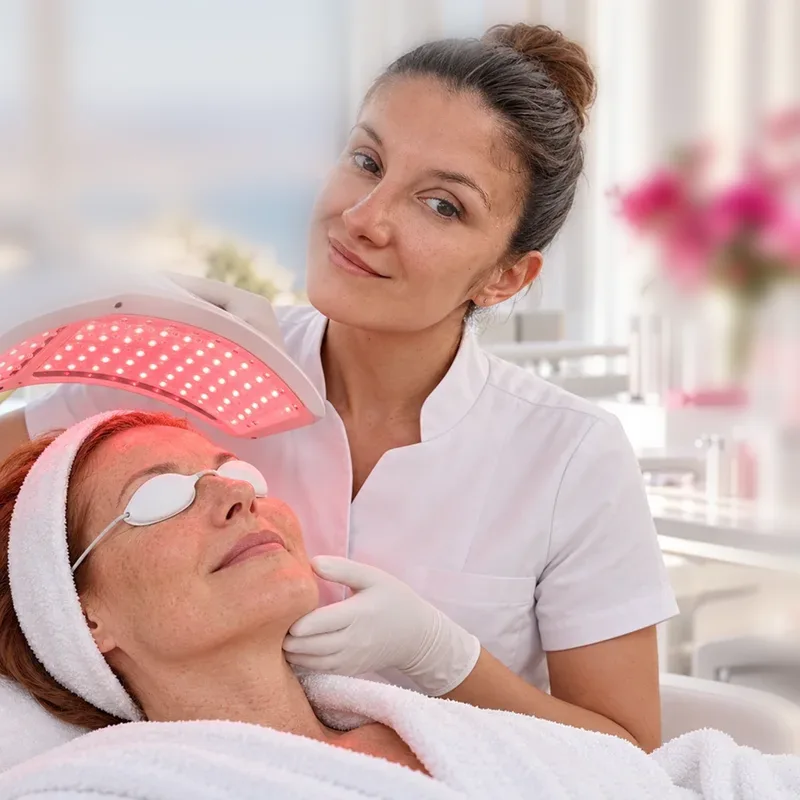 Thermolift suivi d'un masque LED — Centre Esthétique EstheMed à Nice
